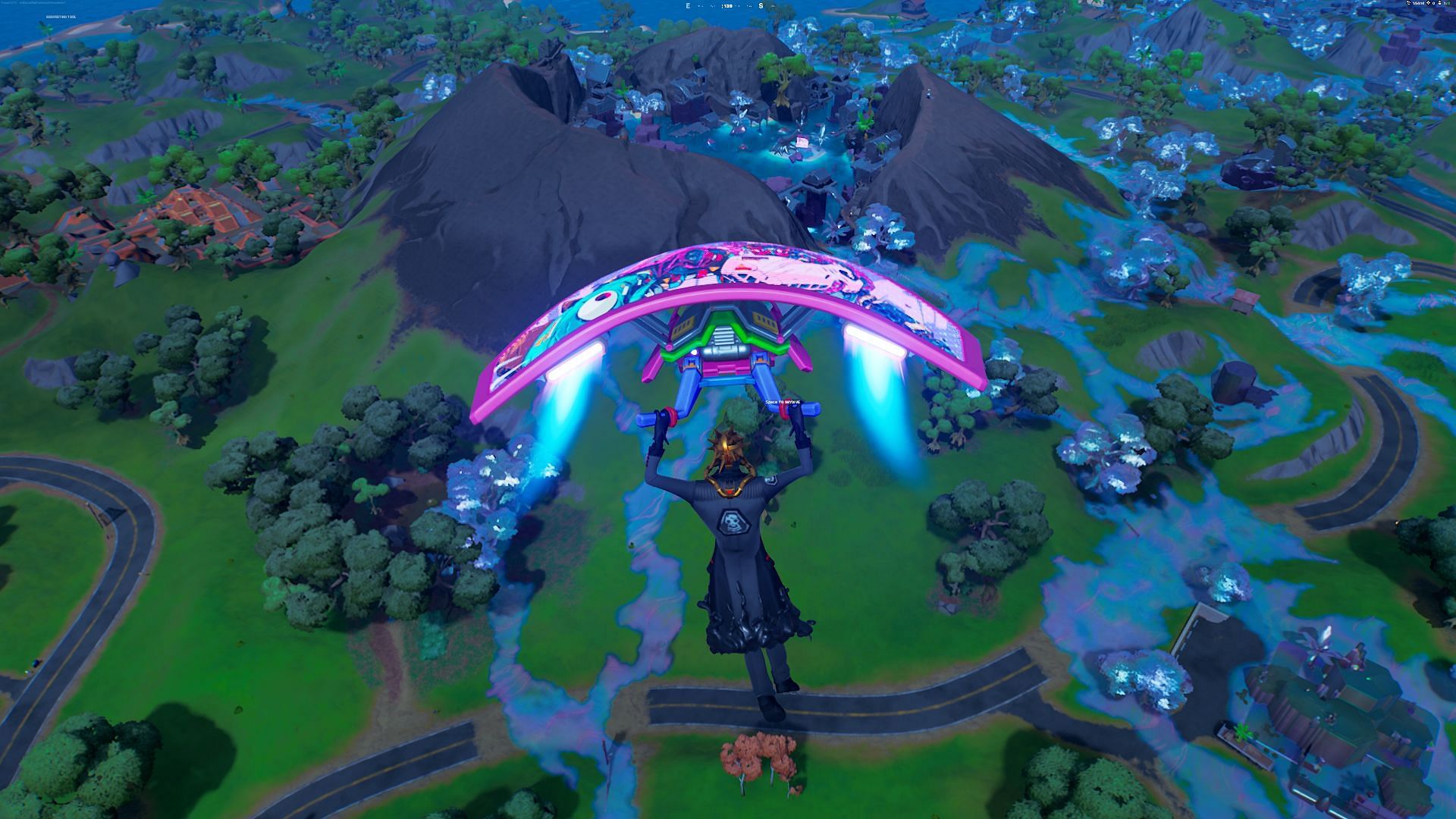 Loot first, chicken later (Image via Epic Games/Fortnite)